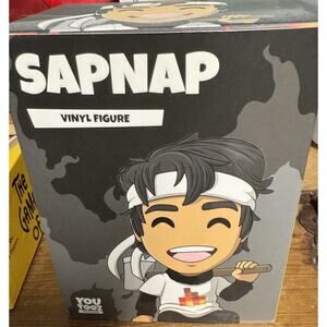 YouTooz Sapnap Vinyl Figure Limited Edition #194 Unscratched Code Dream Team